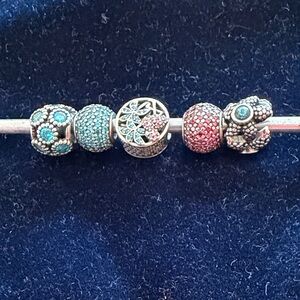 Pandora vintage beach charms